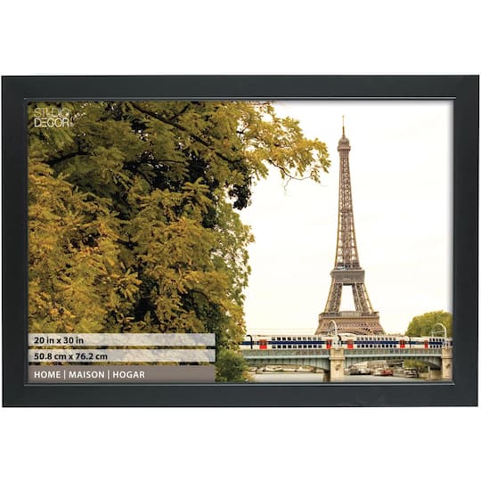 8 Pack: Black 20" x 30" Studio Frame, Home Collection by Studio Décor®